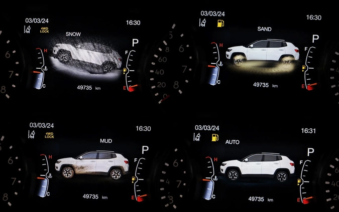 Jeep Compass cena 97900 przebieg: 49000, rok produkcji 2019 z Skawina małe 562